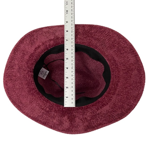 Mini Corduroy Wide Brim Pink Mauve Ladies Fall Corduroy Hat main image 14